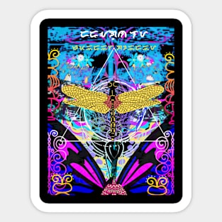 Dragonfly Sticker